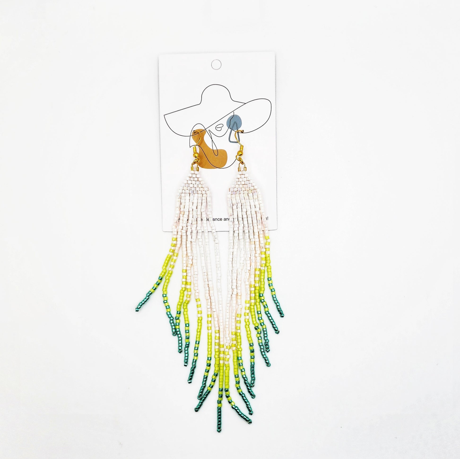 Long fringe boho earrings under $20